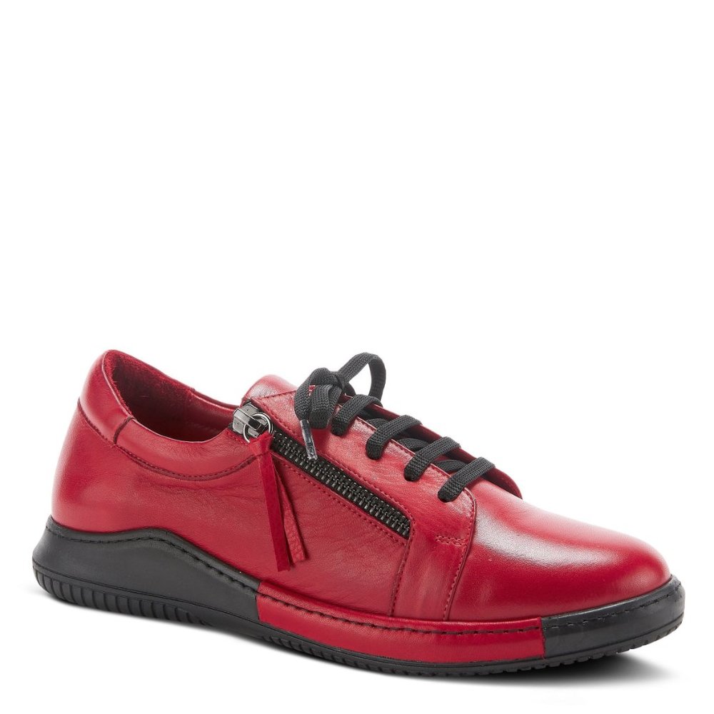 SPRING STEP YANA SHOES RED